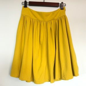 Banana Republic Skirt Size 4 Yellow\Green